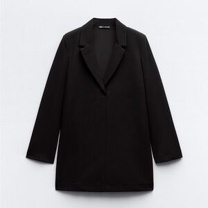 Elegant Black Women's blazer dress